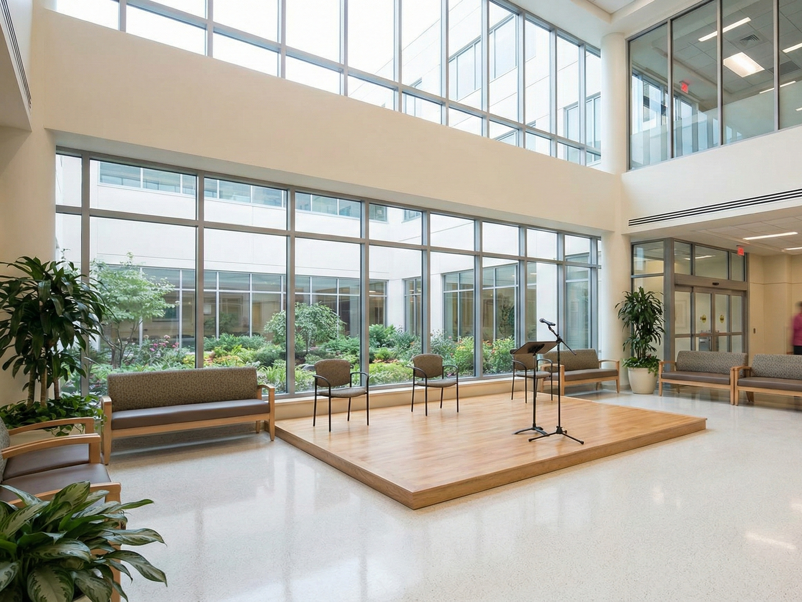 病院のロビーのイメージ画像